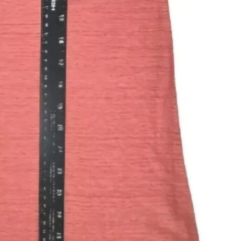 Sundance Catalog Linen Mabel Tank Sz L  Coral Pink - Picture 4 of 5
